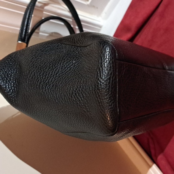 Coach Madison Kelsey Black Leather Satchel, Shoulder/ Crossbody NEW - Picture 15 of 17